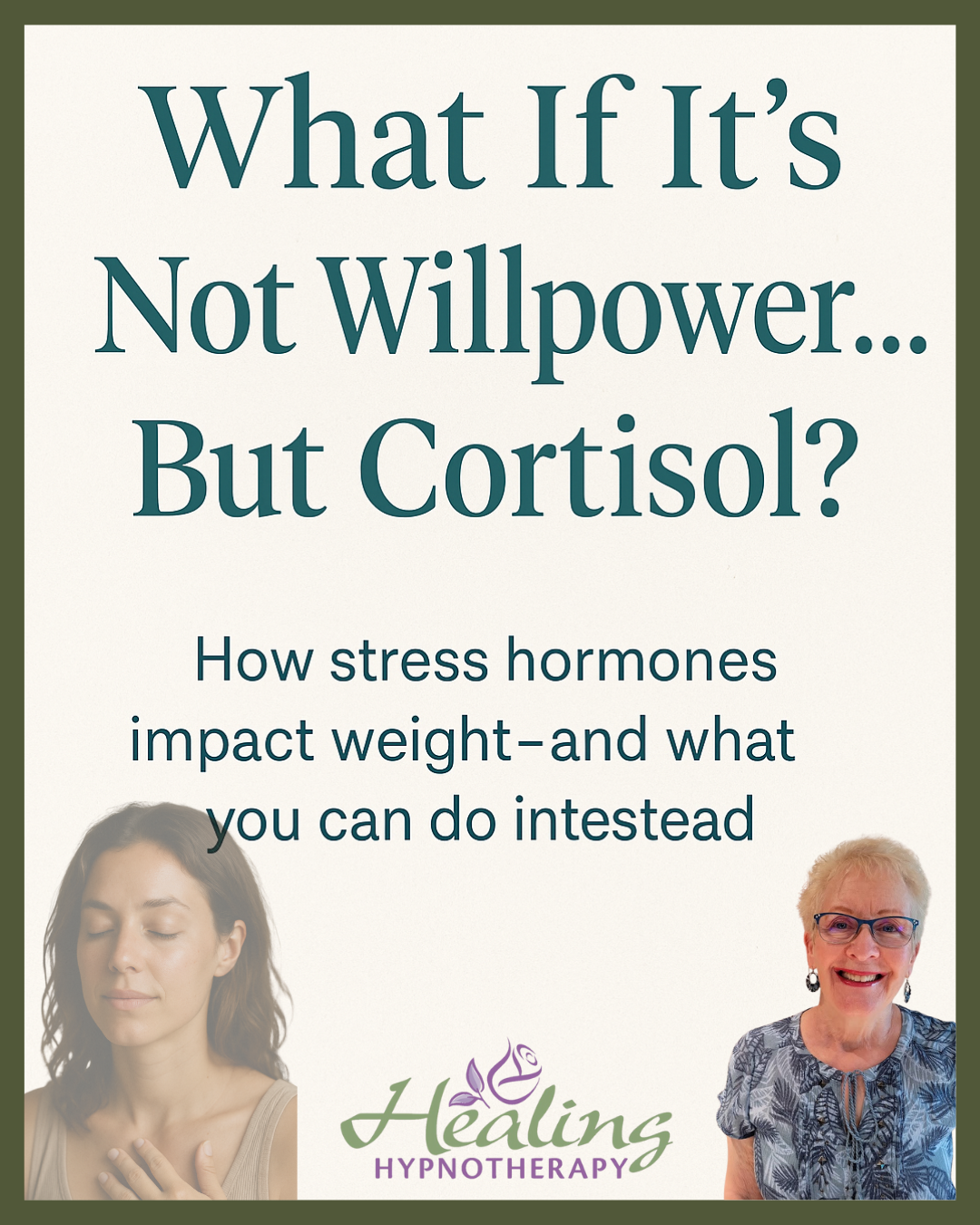 What If It’s Not Willpower… But Cortisol?
